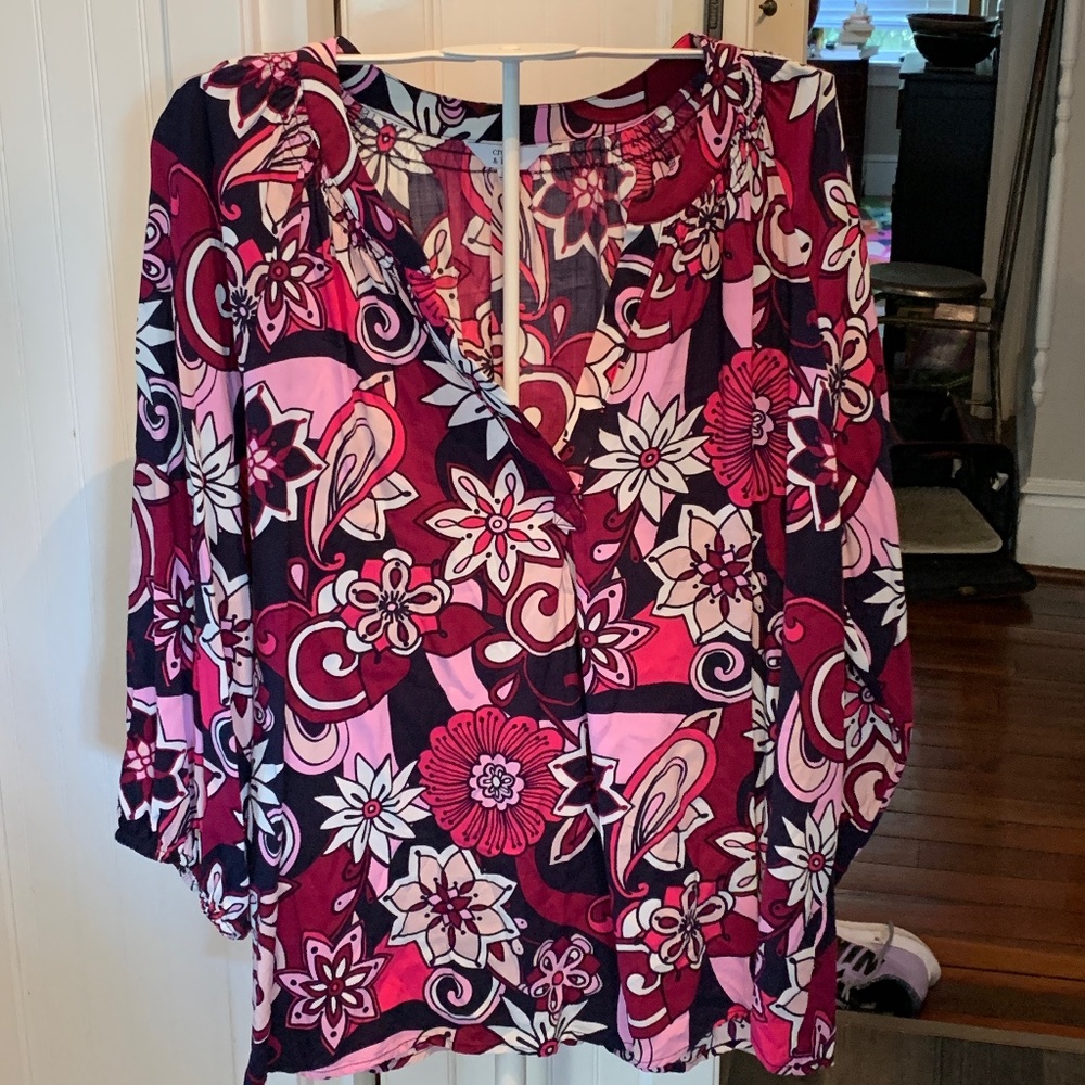Crown snd ivy rayon blouse. Worn once